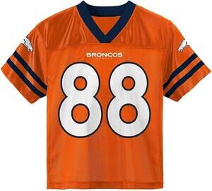 Outerstuff Demaryius Thomas Denver Broncos Orange Youth NFL Jersey